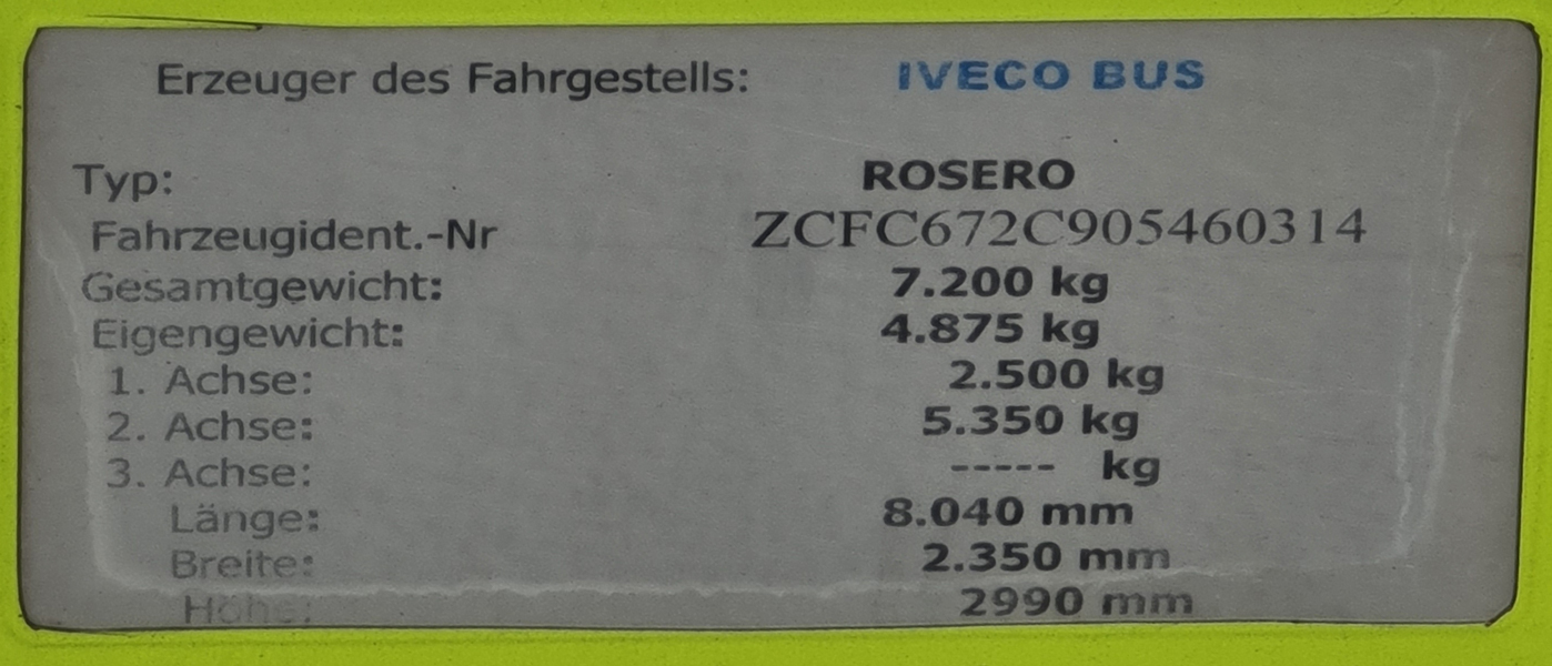 Австрия, Rošero-P First FCLLI № 15204