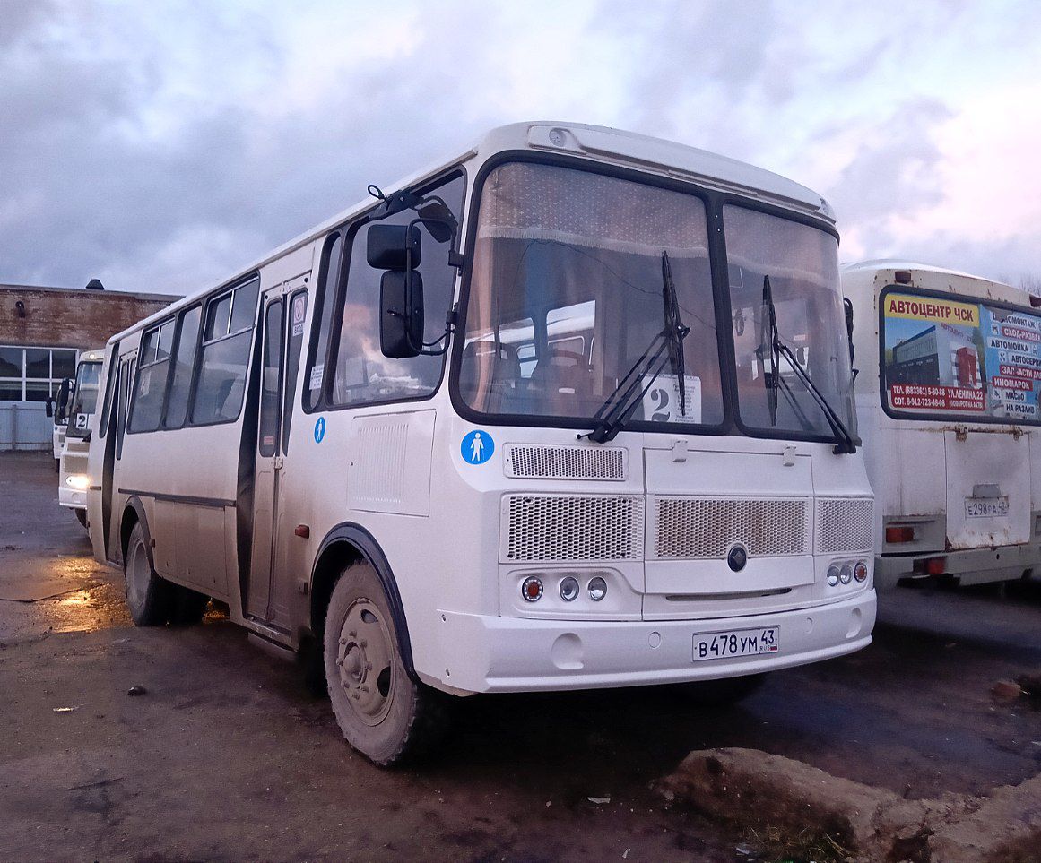 Кировская область, ПАЗ-4234-04 № В 478 УМ 43