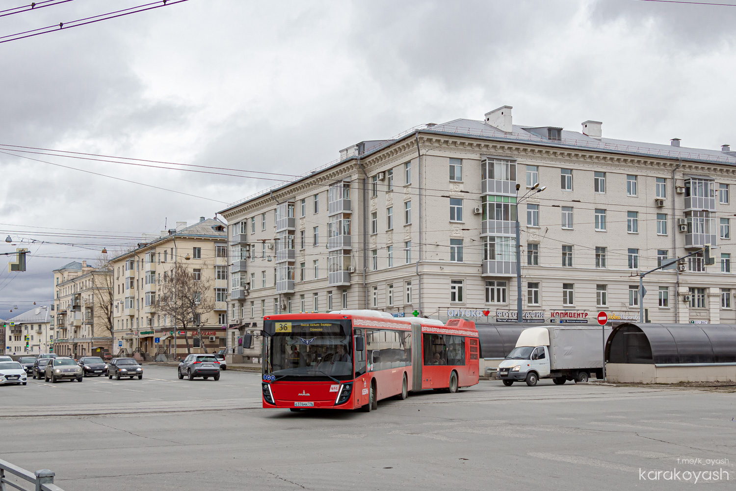 Татарстан, МАЗ-216.047 № 681