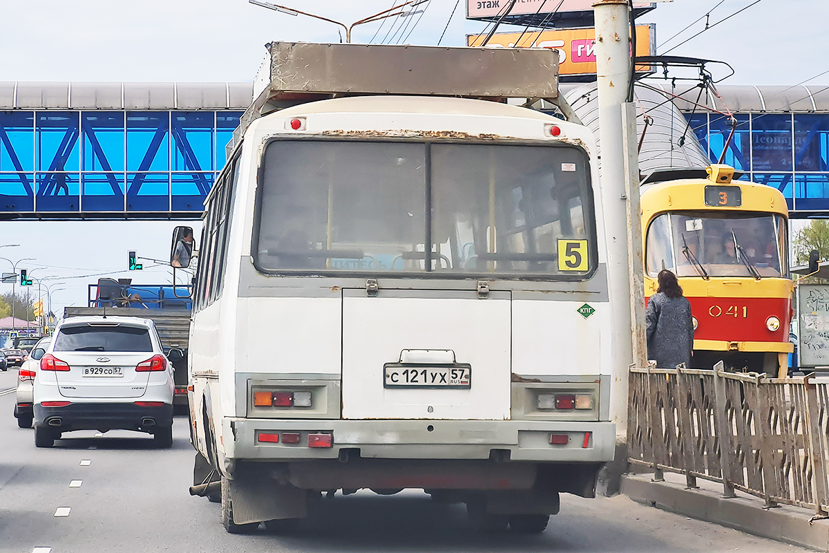 Орловская область, ПАЗ-32053 № С 121 УХ 57