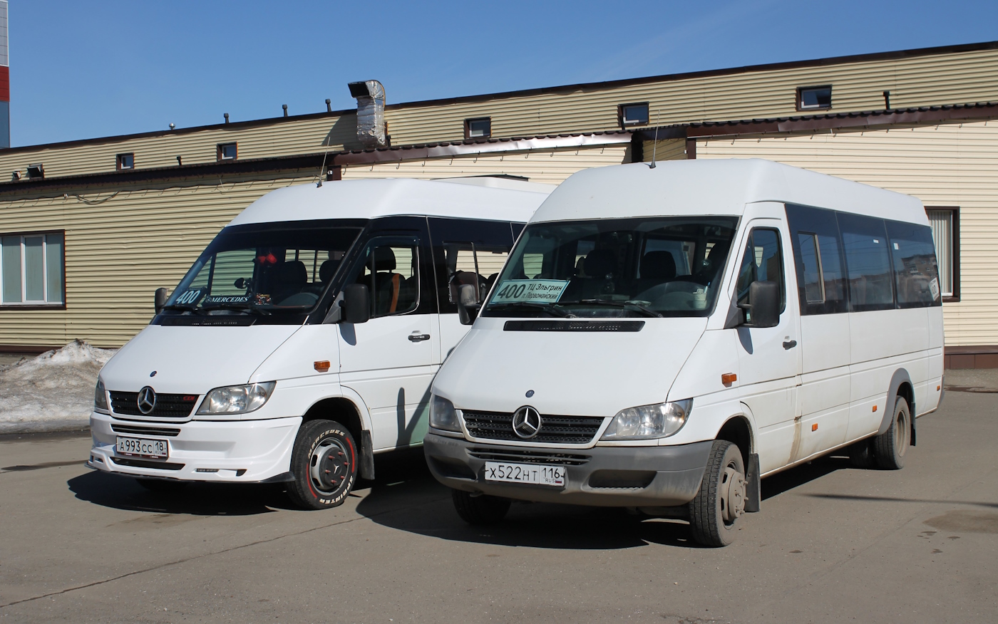 Удмуртия, Луидор-223203 (MB Sprinter Classic) № Х 522 НТ 116 Удмуртия, Луидор-223203 (MB Sprinter Classic) № Х 522 НТ 116