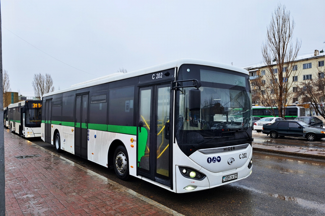 Астана, Higer KLQ6126G № C202
