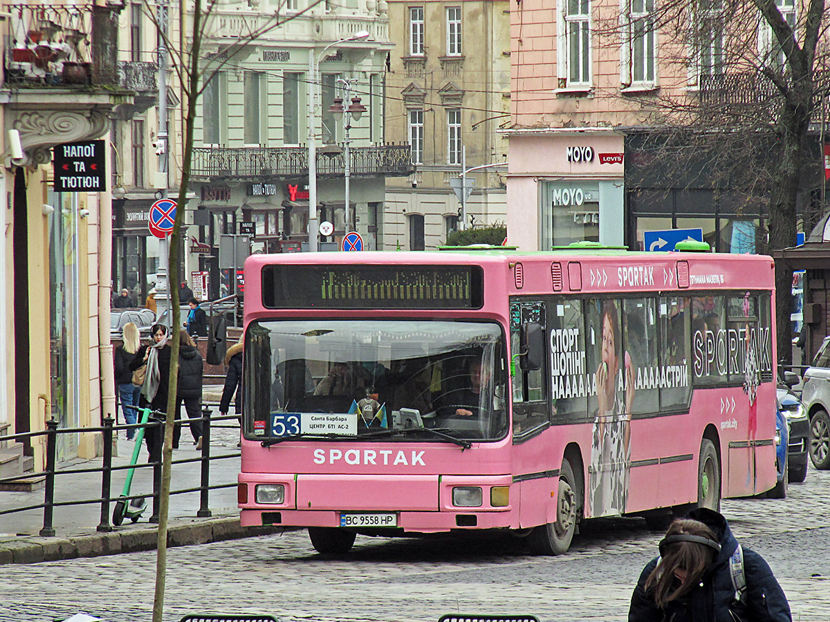 Львовская область, MAN A10 NL202 № BC 9558 HP
