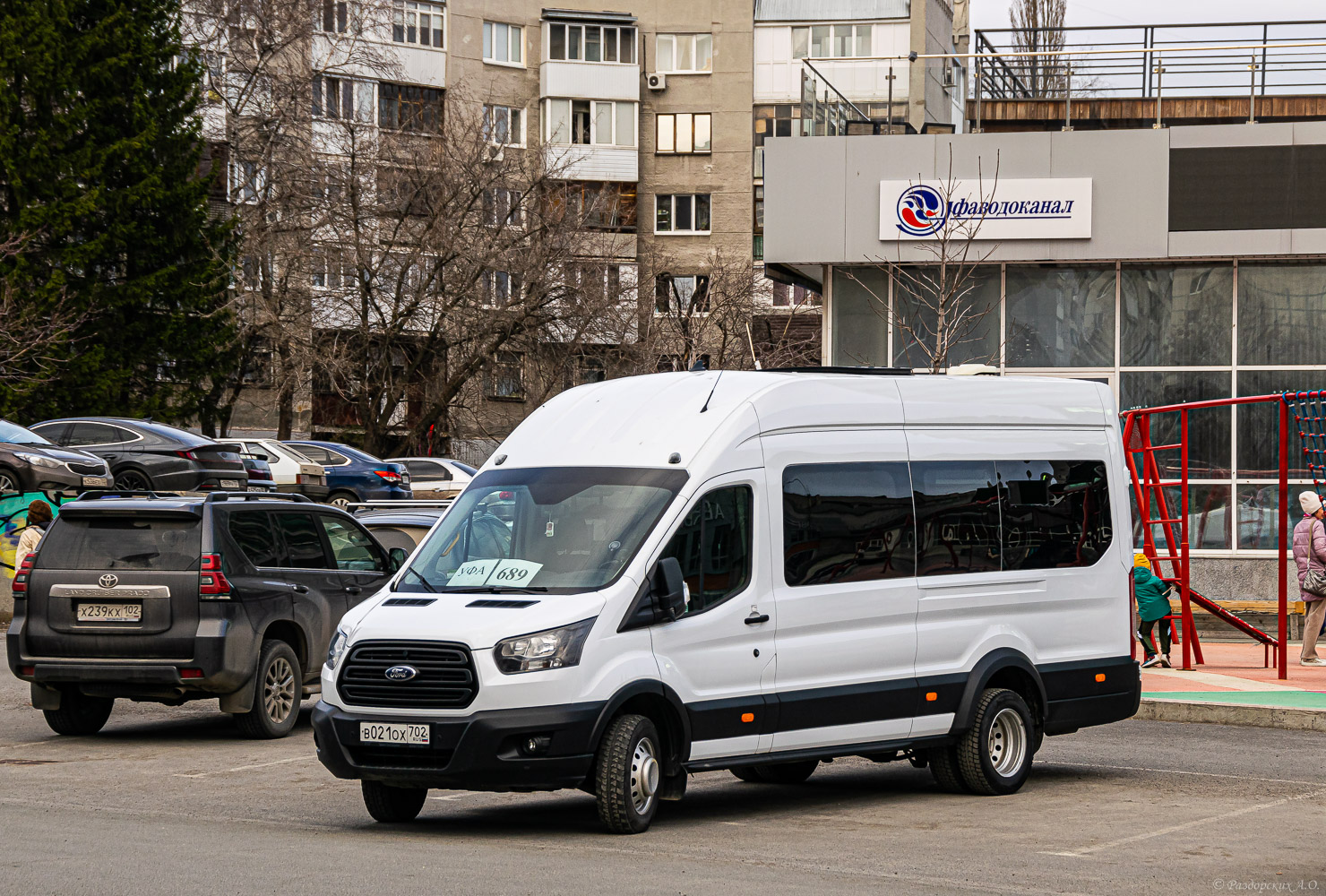 Башкортостан, Автодом-2857 (Ford Transit) № В 021 ОХ 702