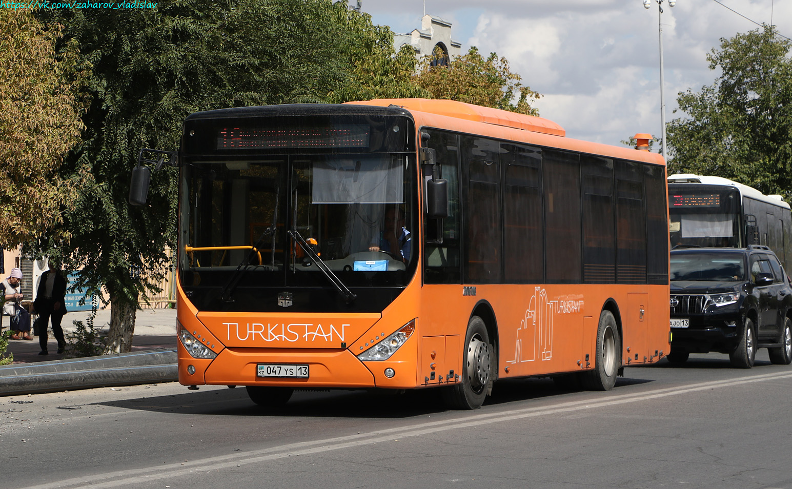 Туркестанская область, Zhong Tong LCK6105HG Fashion (СемАЗ) № 047 YS 13