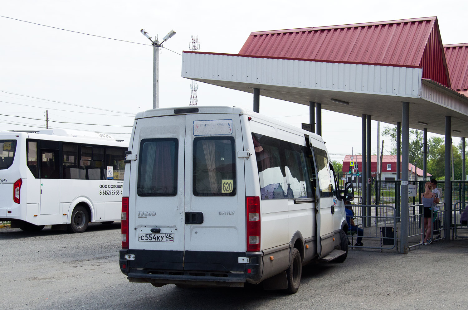 Курганская область, Нижегородец-2227UR (IVECO Daily) № С 554 КУ 45