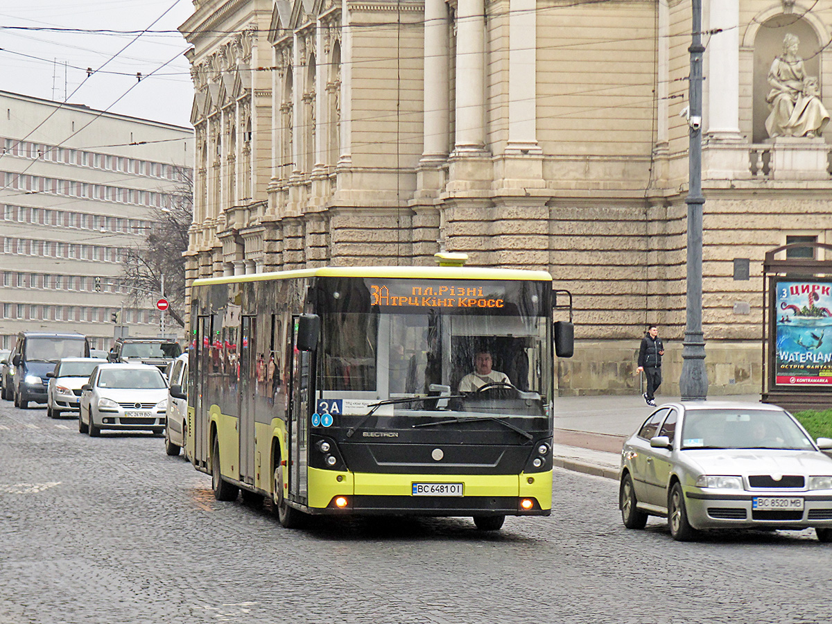 Львовская область, Електрон A18501 № BC 6481 OI