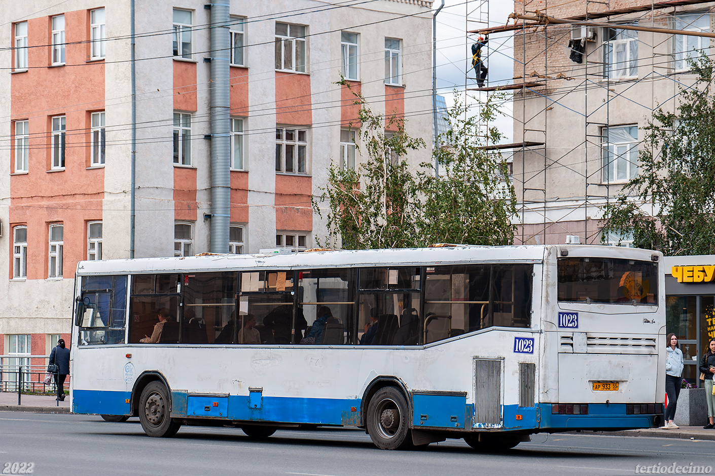Омская область, НефАЗ-5299-20-15 № 1023