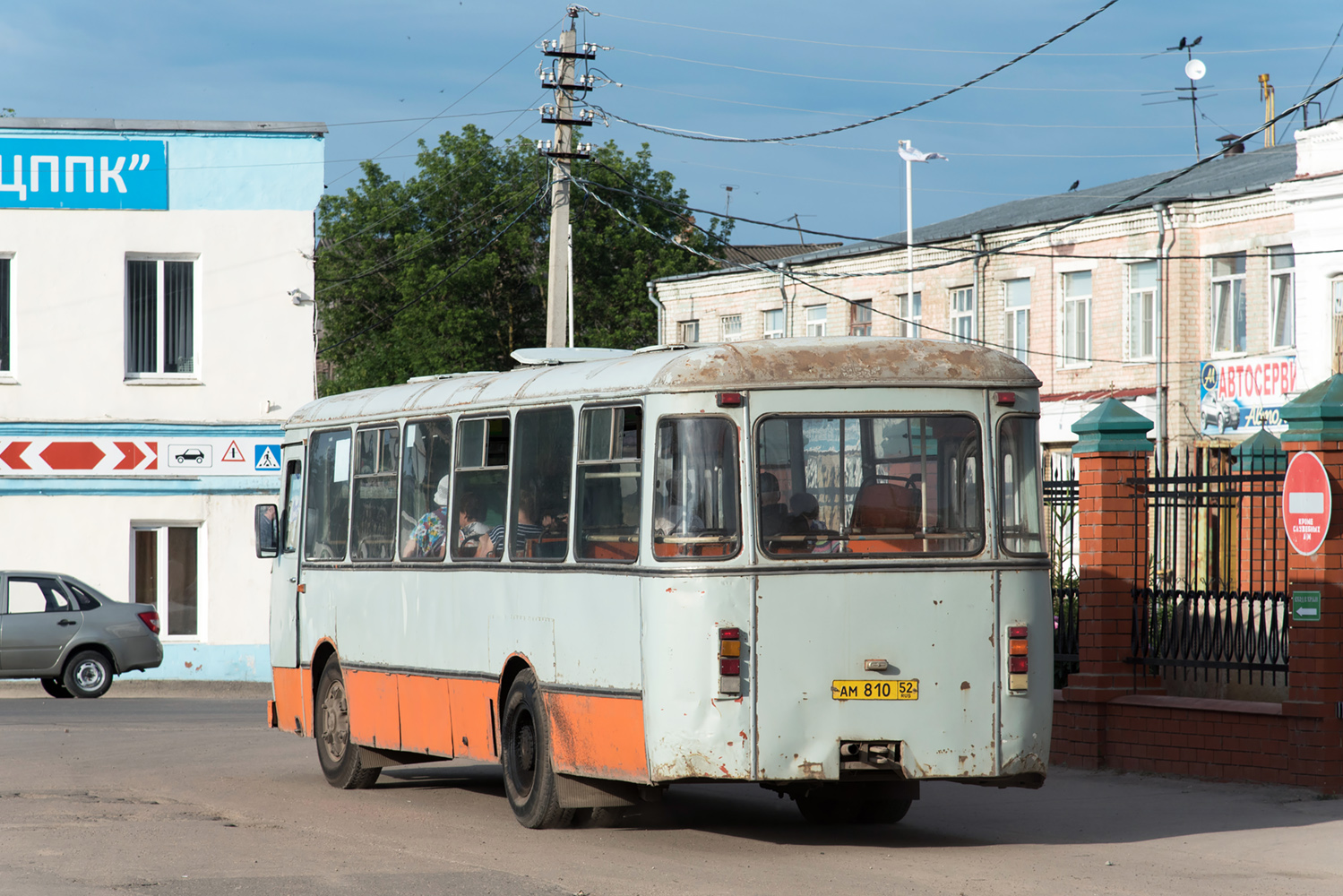 Нижегородская область, ЛиАЗ-677М № АМ 810 52