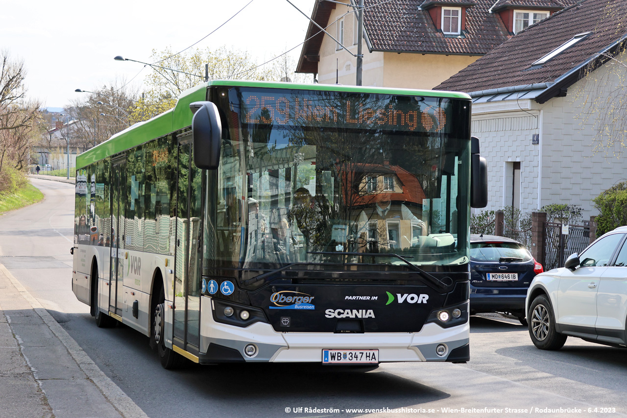 Австрия, Scania Citywide LF II 11.9 № WB 347 HA