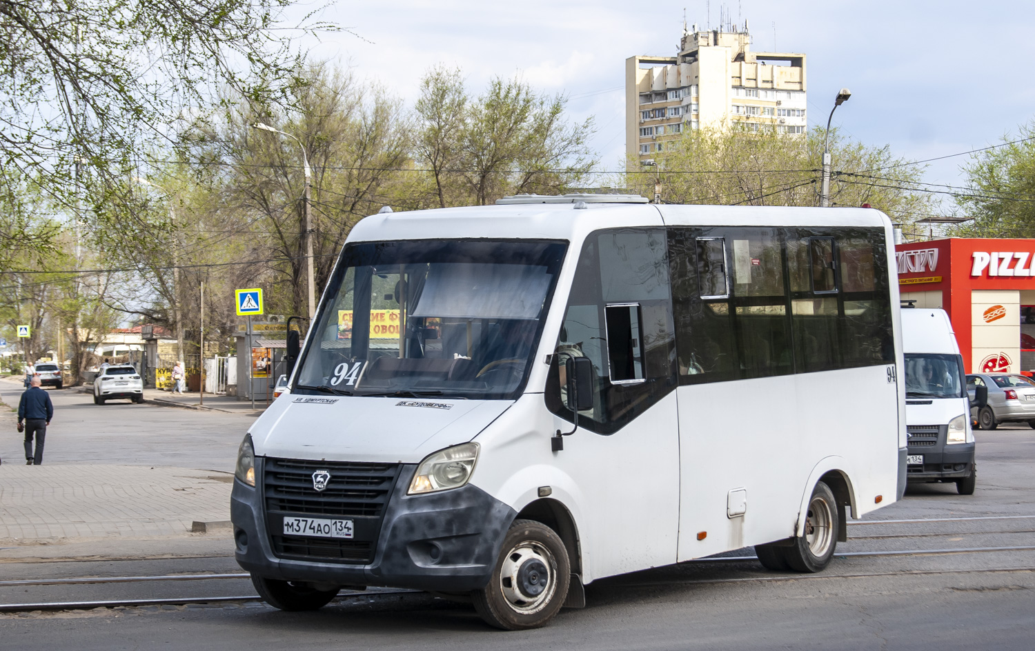 Volgograd region, GAZ-A63R42 Next # М 374 АО 134