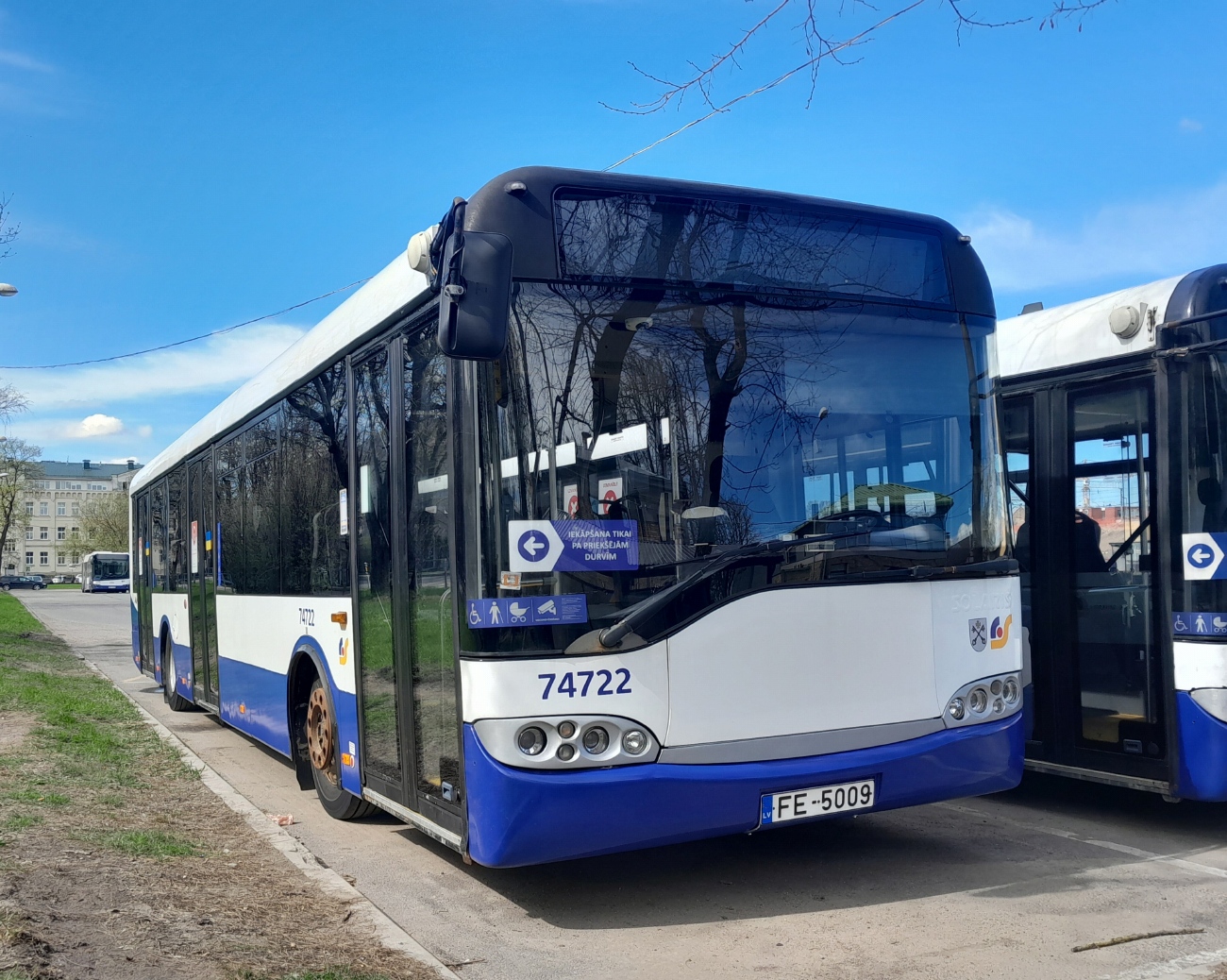 Латвия, Solaris Urbino II 12 № 74722