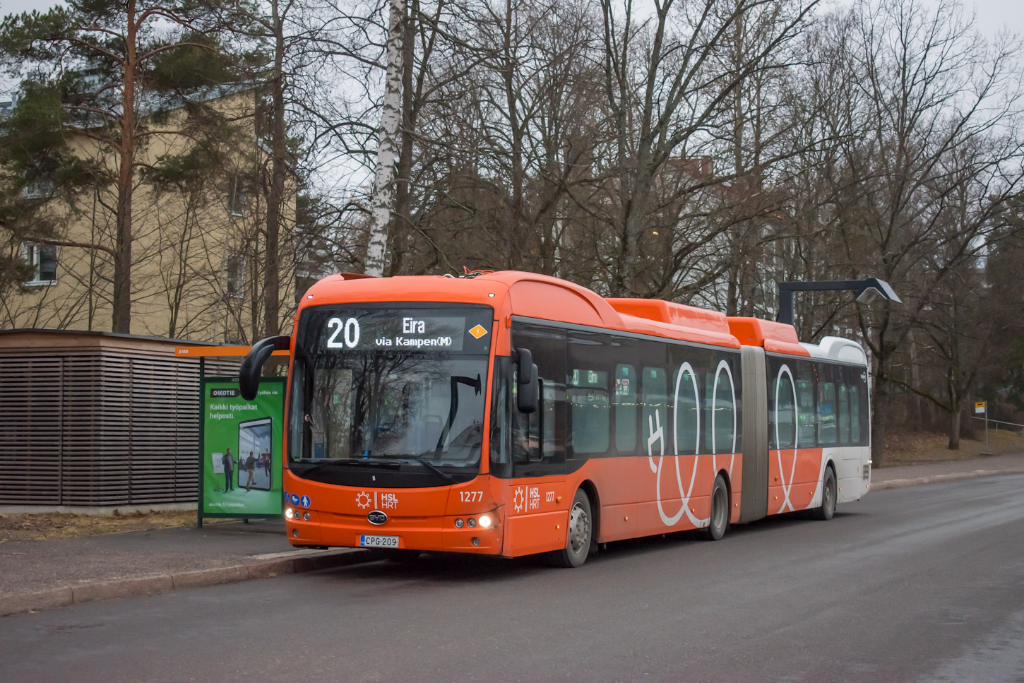 Финляндия, BYD K11U № 1277