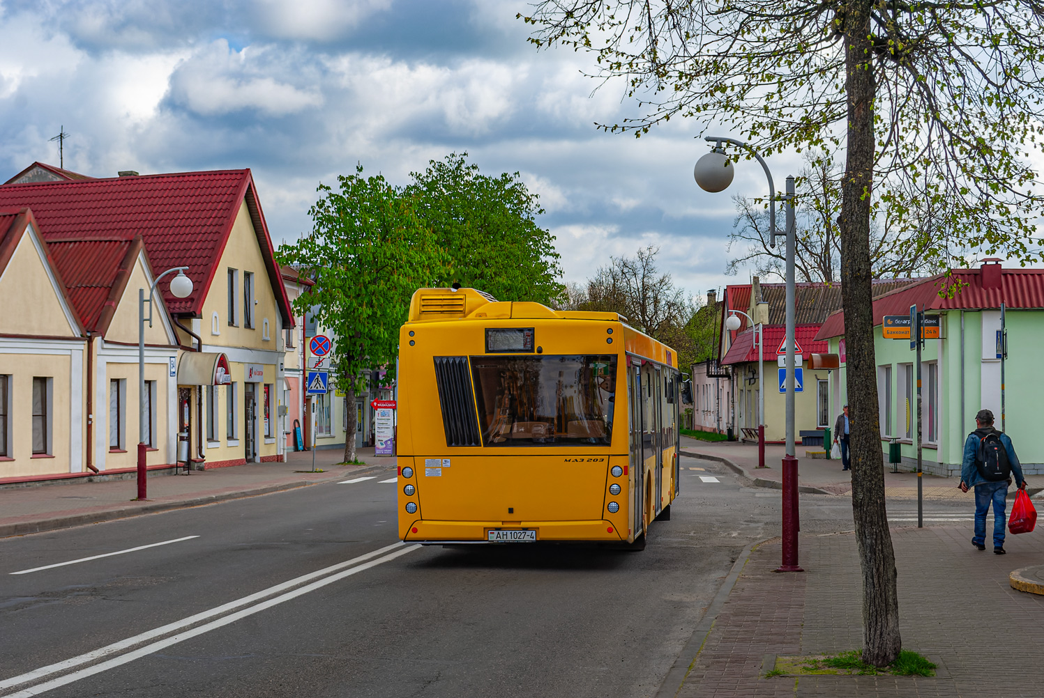 Гродненская область, МАЗ-203.047 № АН 1027-4