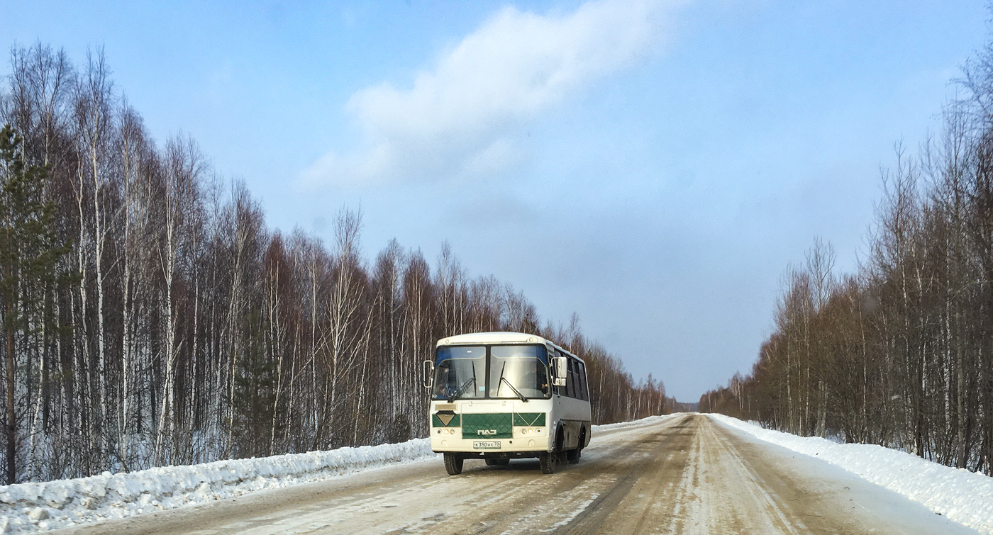 Томская область, ПАЗ-32054 № К 350 НХ 70 Томская область, ПАЗ-32054 № К 350 НХ 70