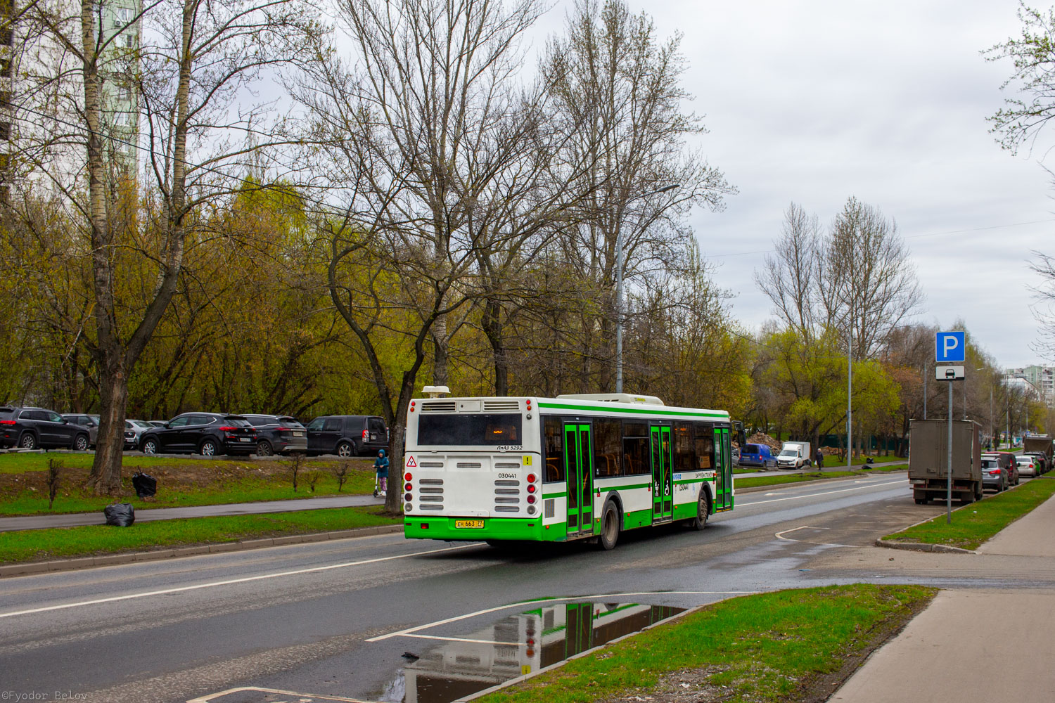 Moscow, LiAZ-5292.22-01 # 030441