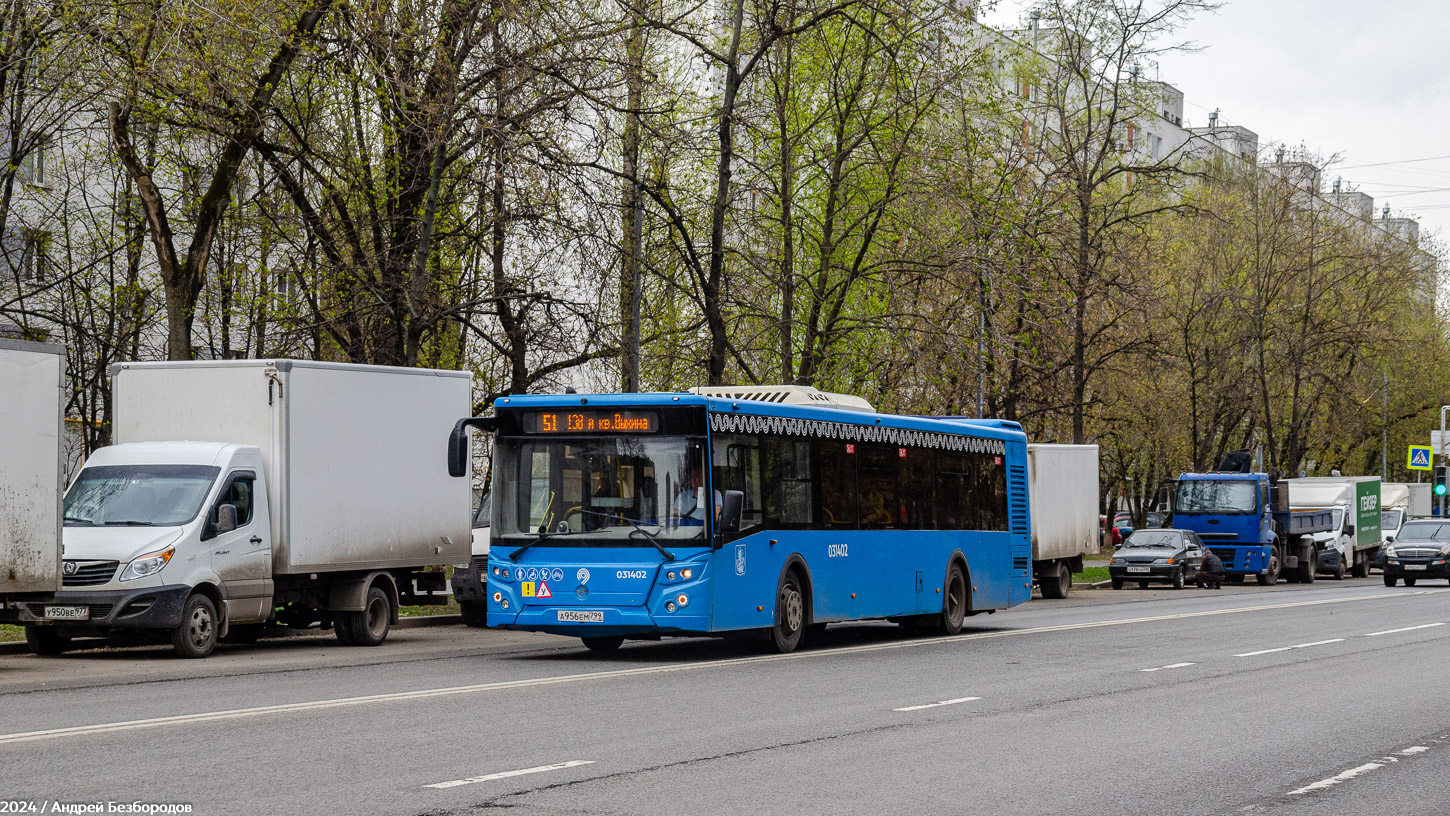 Moscow, LiAZ-5292.65 # 031402