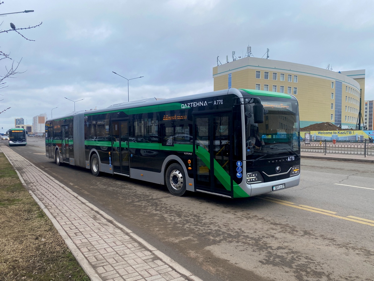 Астана, Yutong ZK6180HG (QazTehna) № A770