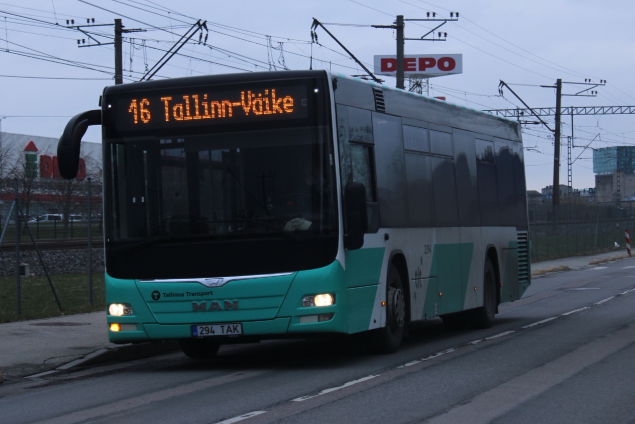 Эстония, MAN A78 Lion's City LE EL293 № 2294