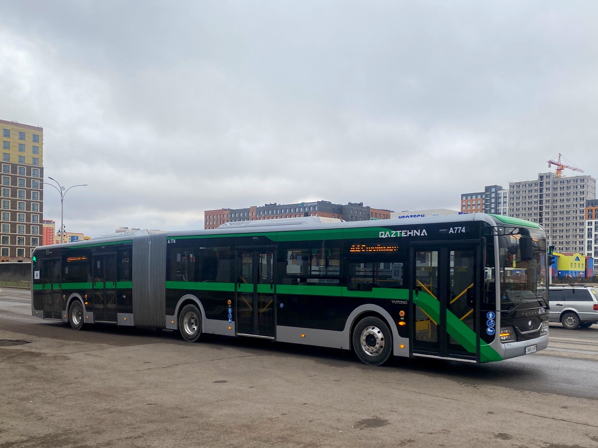 Астана, Yutong ZK6180HG (QazTehna) № A774