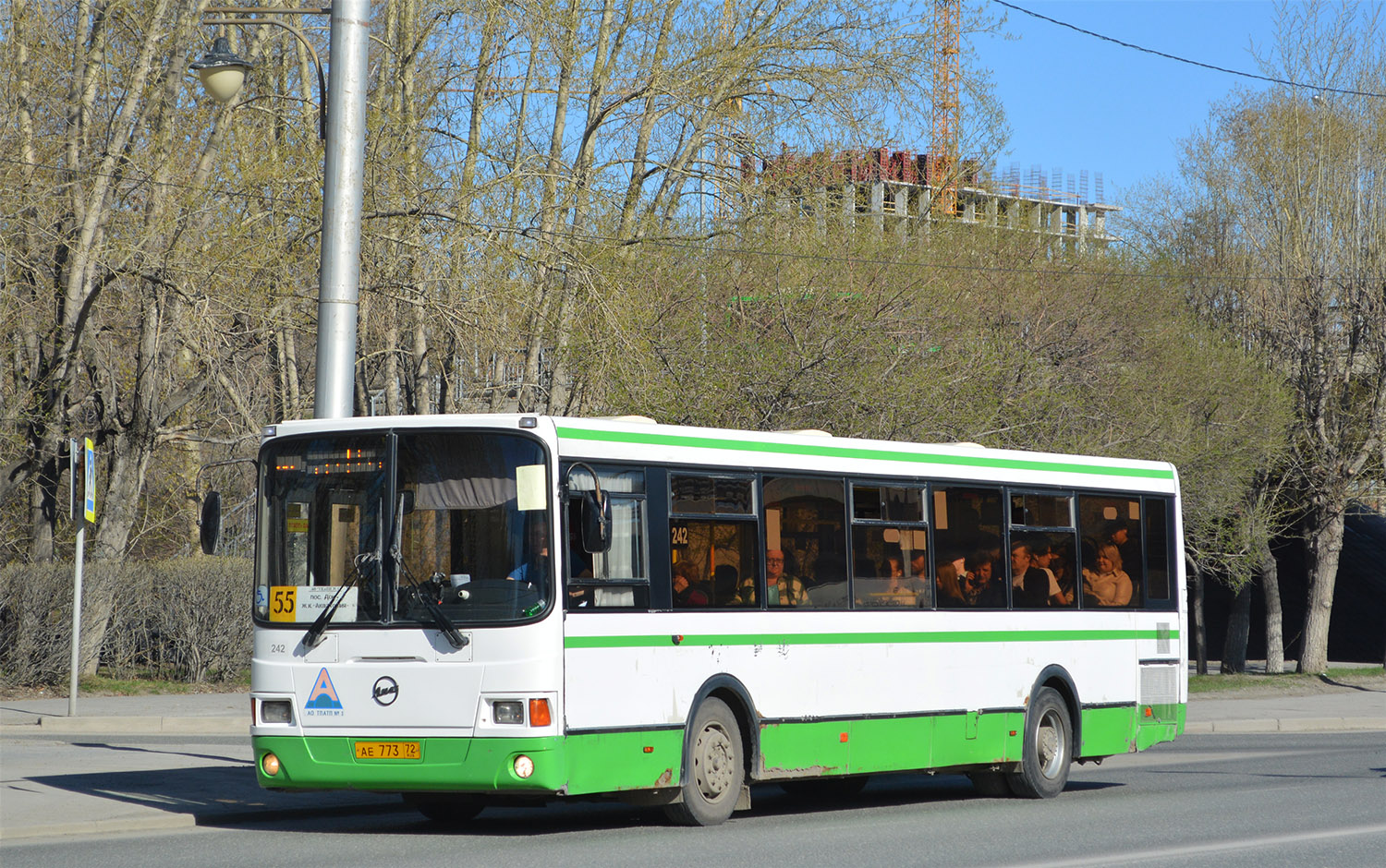 Тюменская область, ЛиАЗ-5293.53 № 242