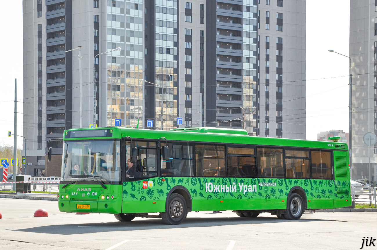 Челябинская область, ЛиАЗ-5292.22-01 № 1016 Челябинская область, ЛиАЗ-5292.22-01 № 1016