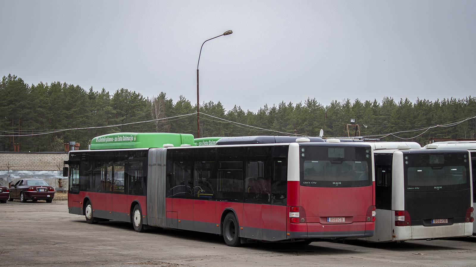 Литва, MAN A23 Lion's City G NG273 LPG № 8085 CB