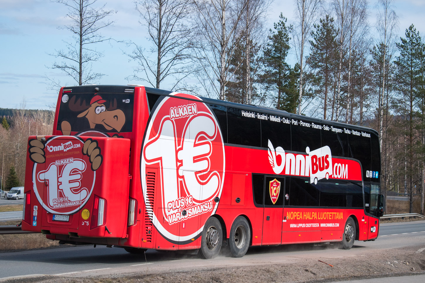 Финляндия, Van Hool TDX27 Astromega № F375