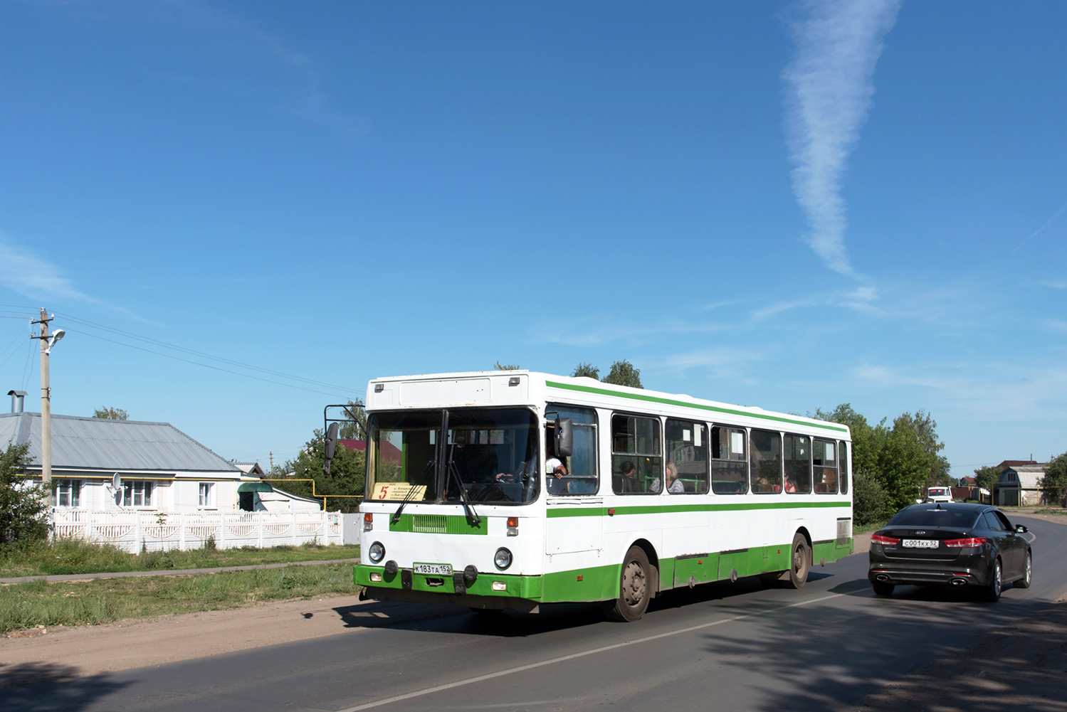 Нижегородская область, ЛиАЗ-5256.00 № К 183 ТА 152