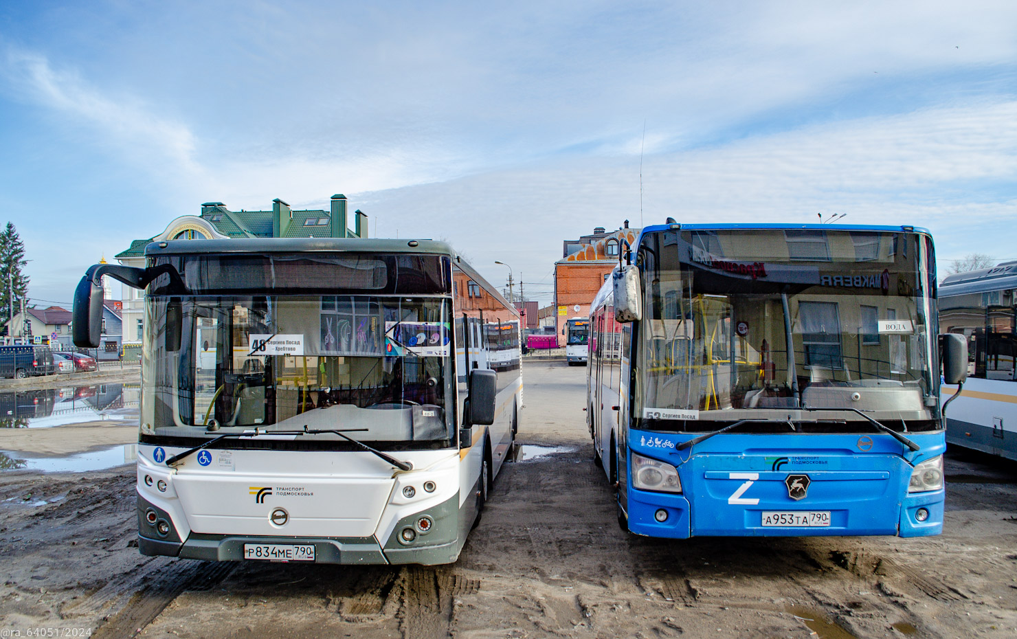 Moscow region, LiAZ-5292.65 # 108303; Moscow region, LiAZ-4292.60 (1-2-1) # 107953