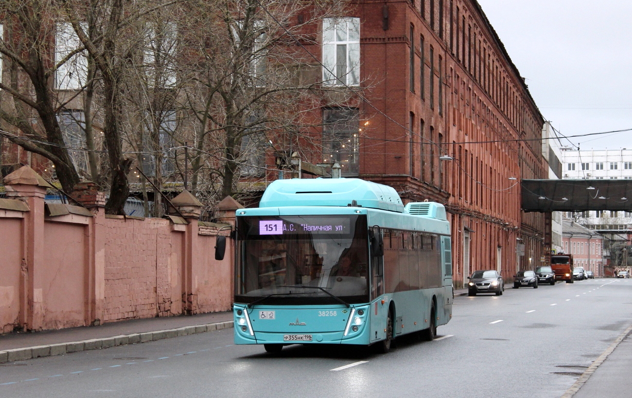 Санкт-Петербург, МАЗ-203.948 № 38258