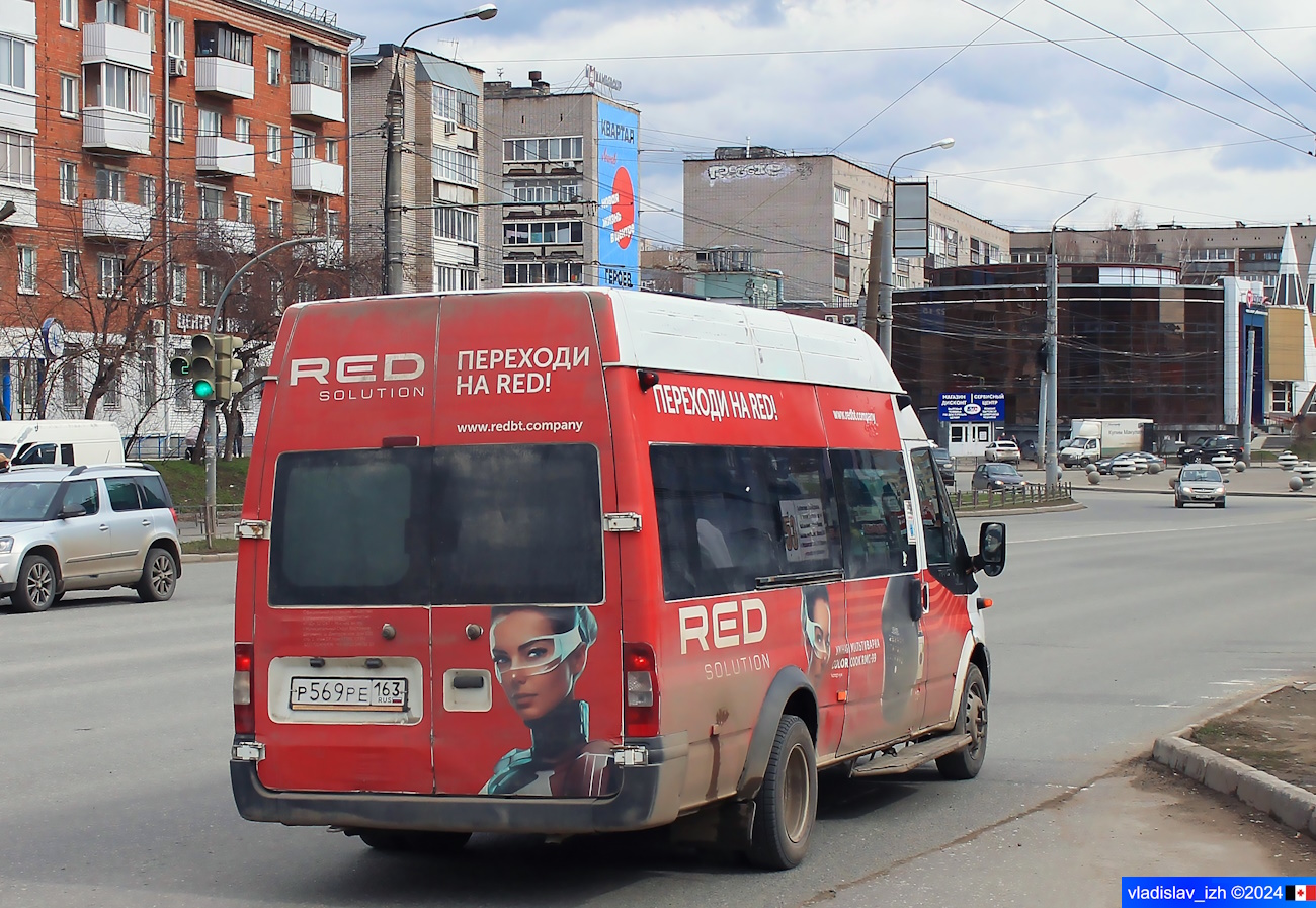 Удмуртия, Нижегородец-222702 (Ford Transit) № Р 569 РЕ 163 Удмуртия, Нижегородец-222702 (Ford Transit) № Р 569 РЕ 163
