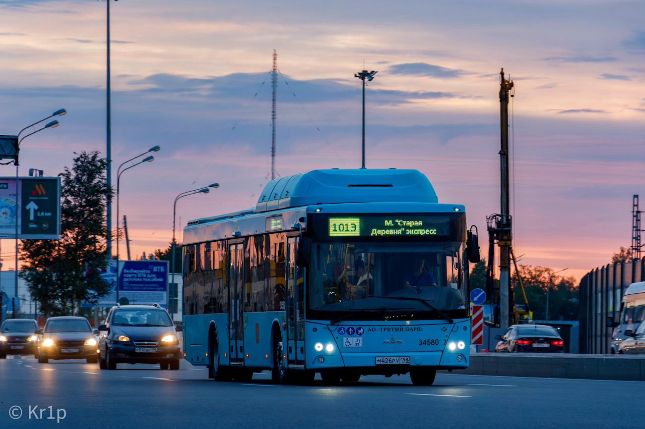 Санкт-Петербург, МАЗ-203.C46 № 34580