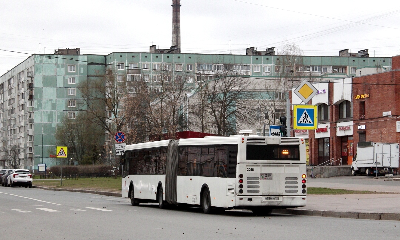 Санкт-Петербург, ЛиАЗ-6213.20 № 2215