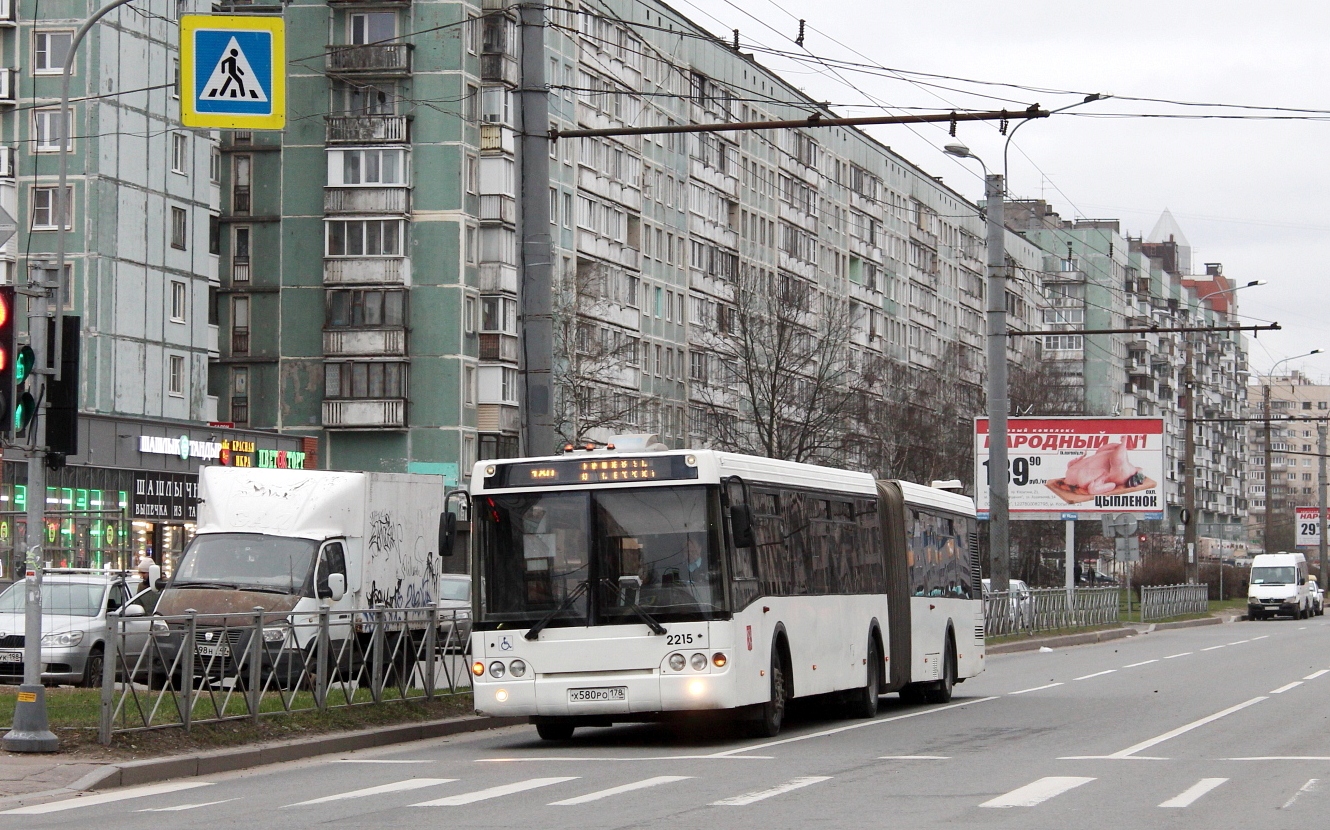 Санкт-Петербург, ЛиАЗ-6213.20 № 2215