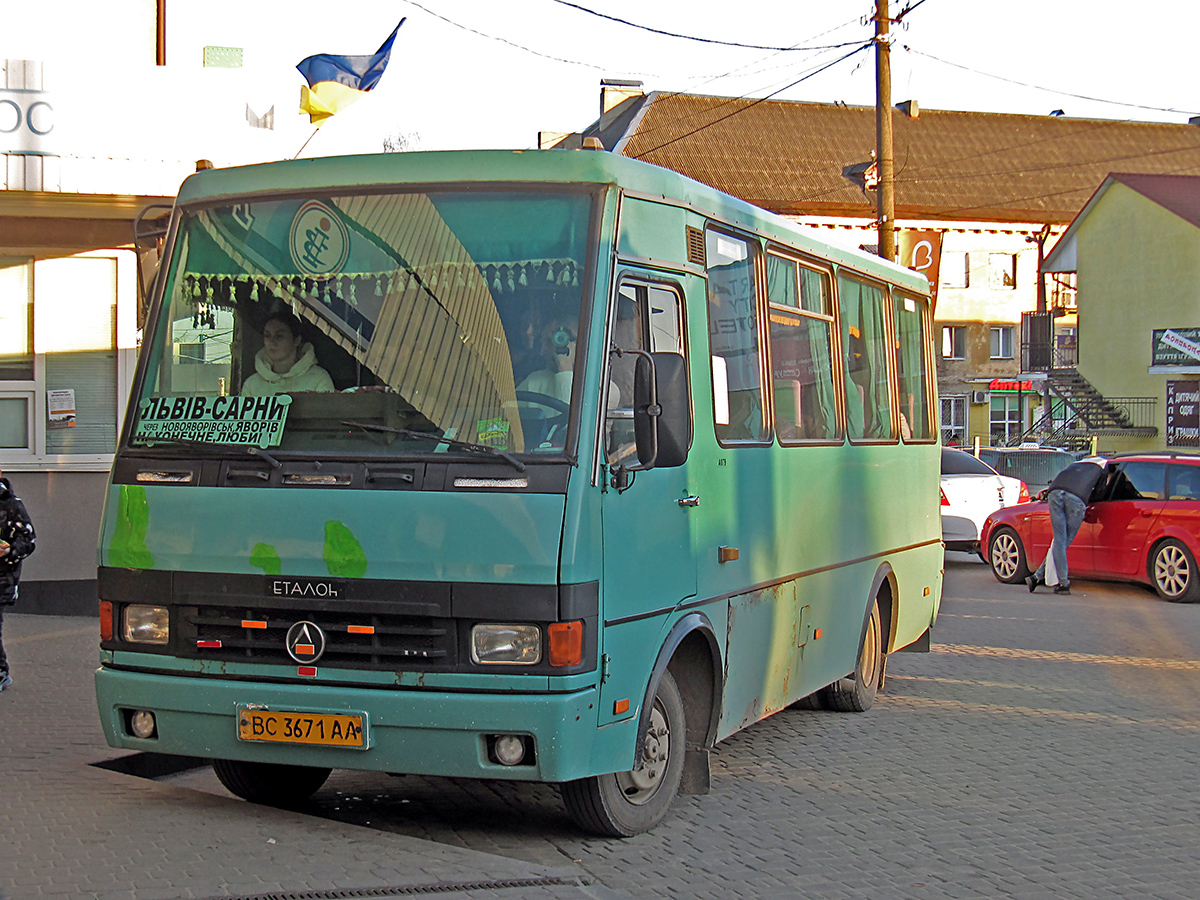 Львовская область, Эталон А079.52 "Подснежник" № BC 3671 AA