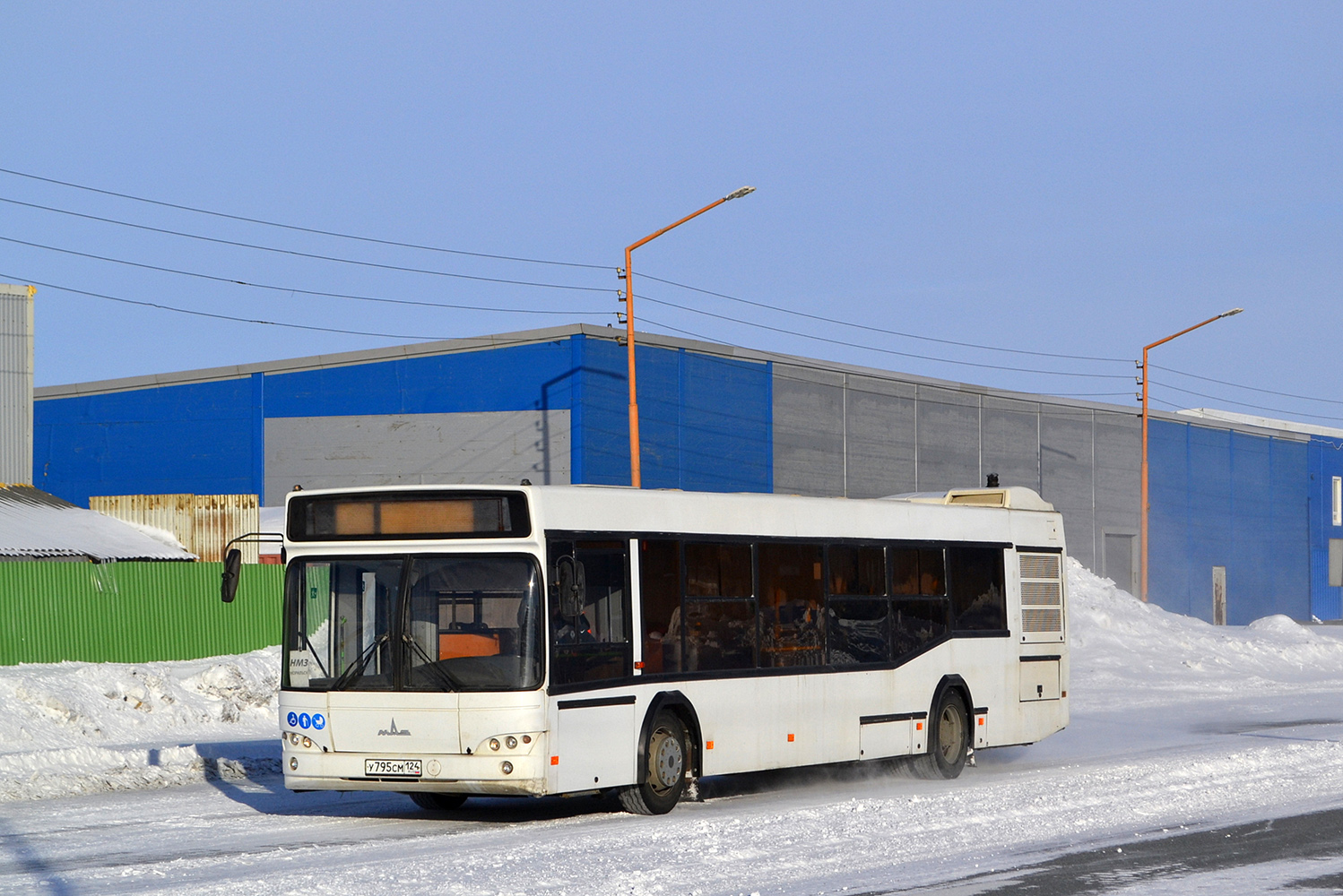 Красноярский край, МАЗ-103.586 № У 795 СМ 124
