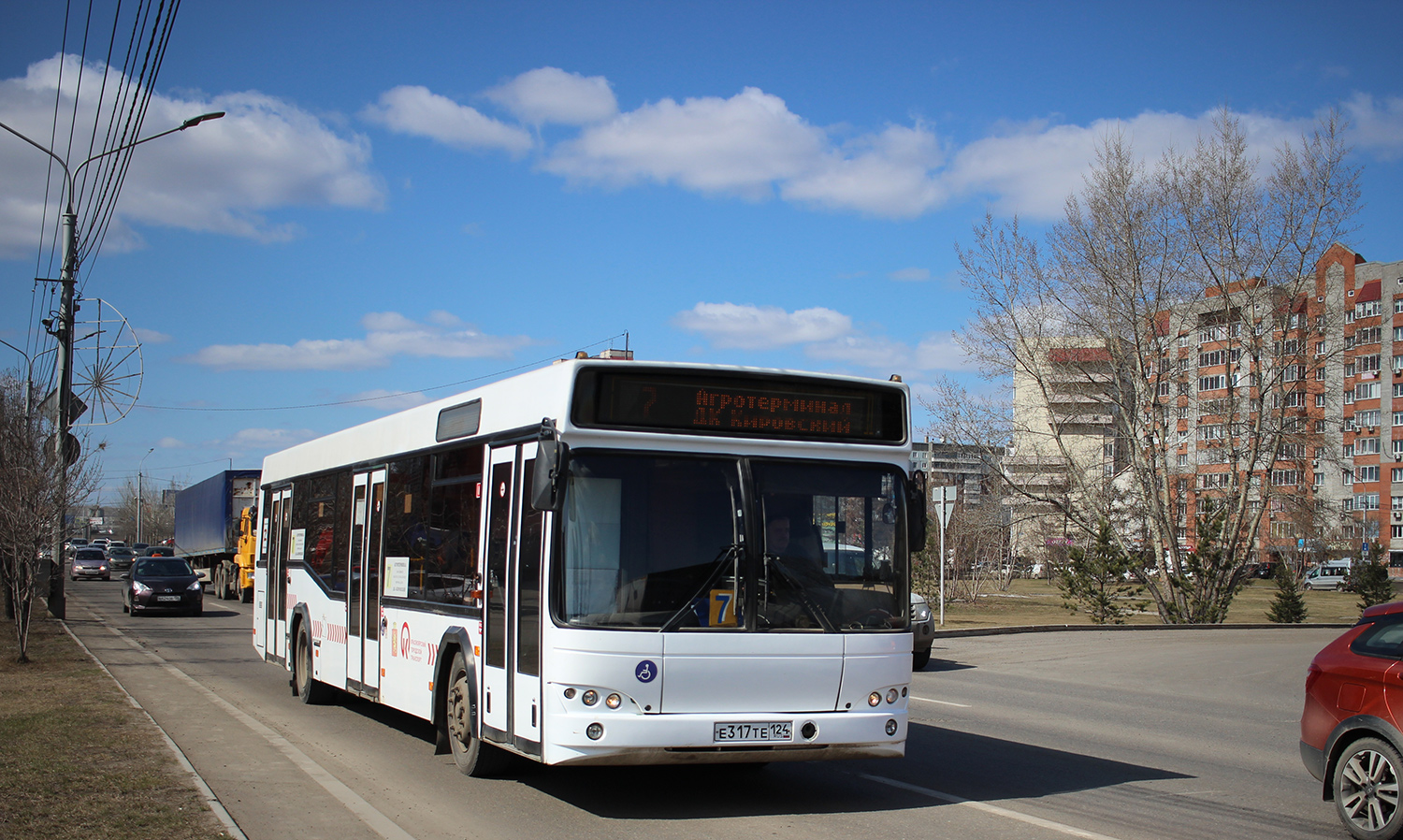 Krasnoyarsk region, MAZ-103.469 # Е 317 ТЕ 124