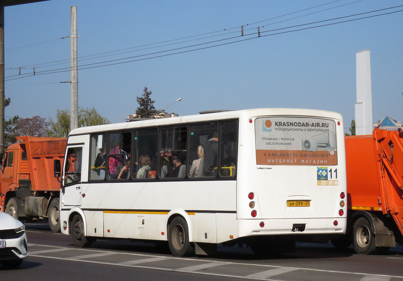 Краснодарский край, ПАЗ-320412-04 "Вектор" № АМ 099 23