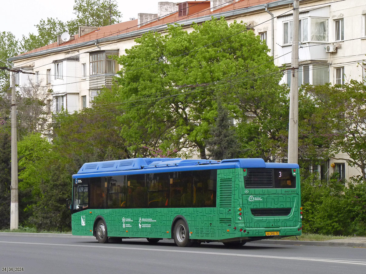 Севастополь, ЛиАЗ-5292.67 (CNG) № АА 340 92