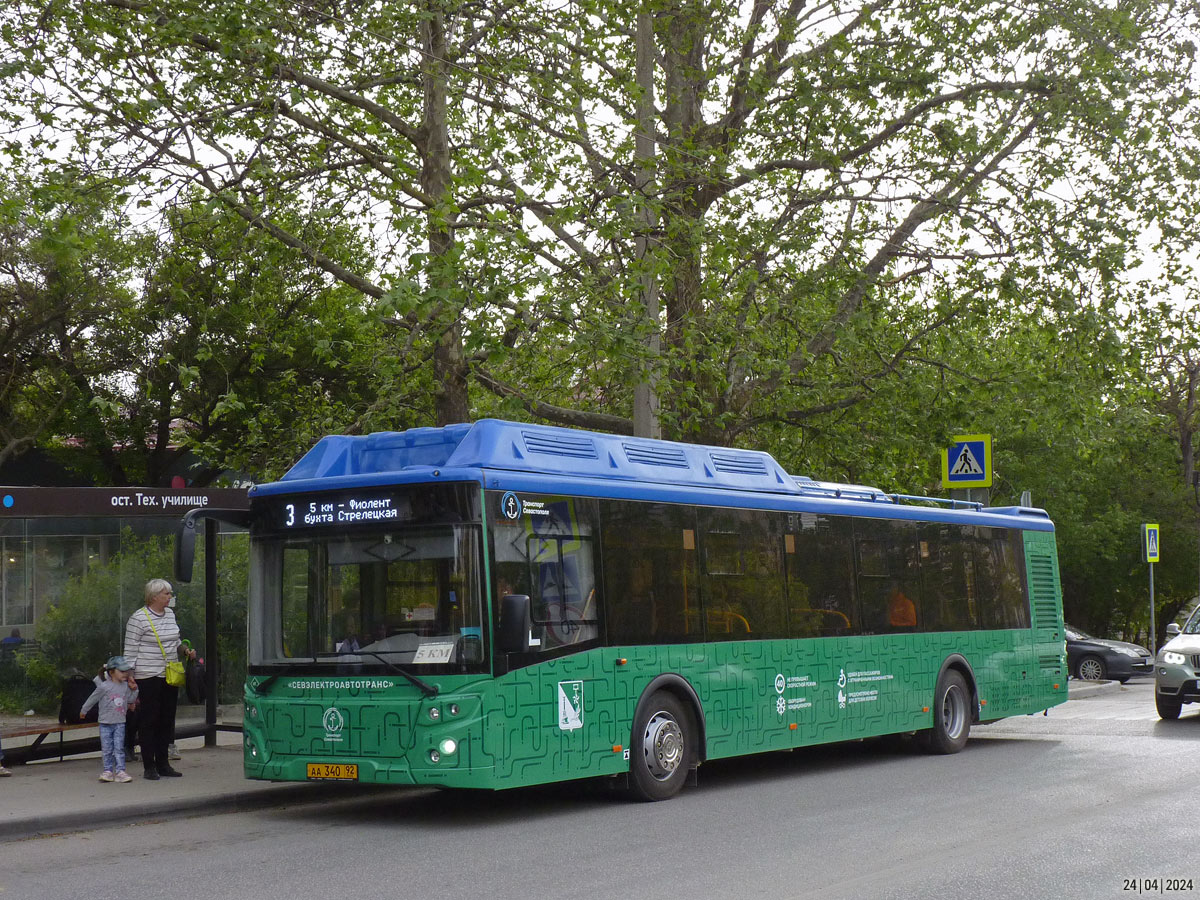 Севастополь, ЛиАЗ-5292.67 (CNG) № АА 340 92