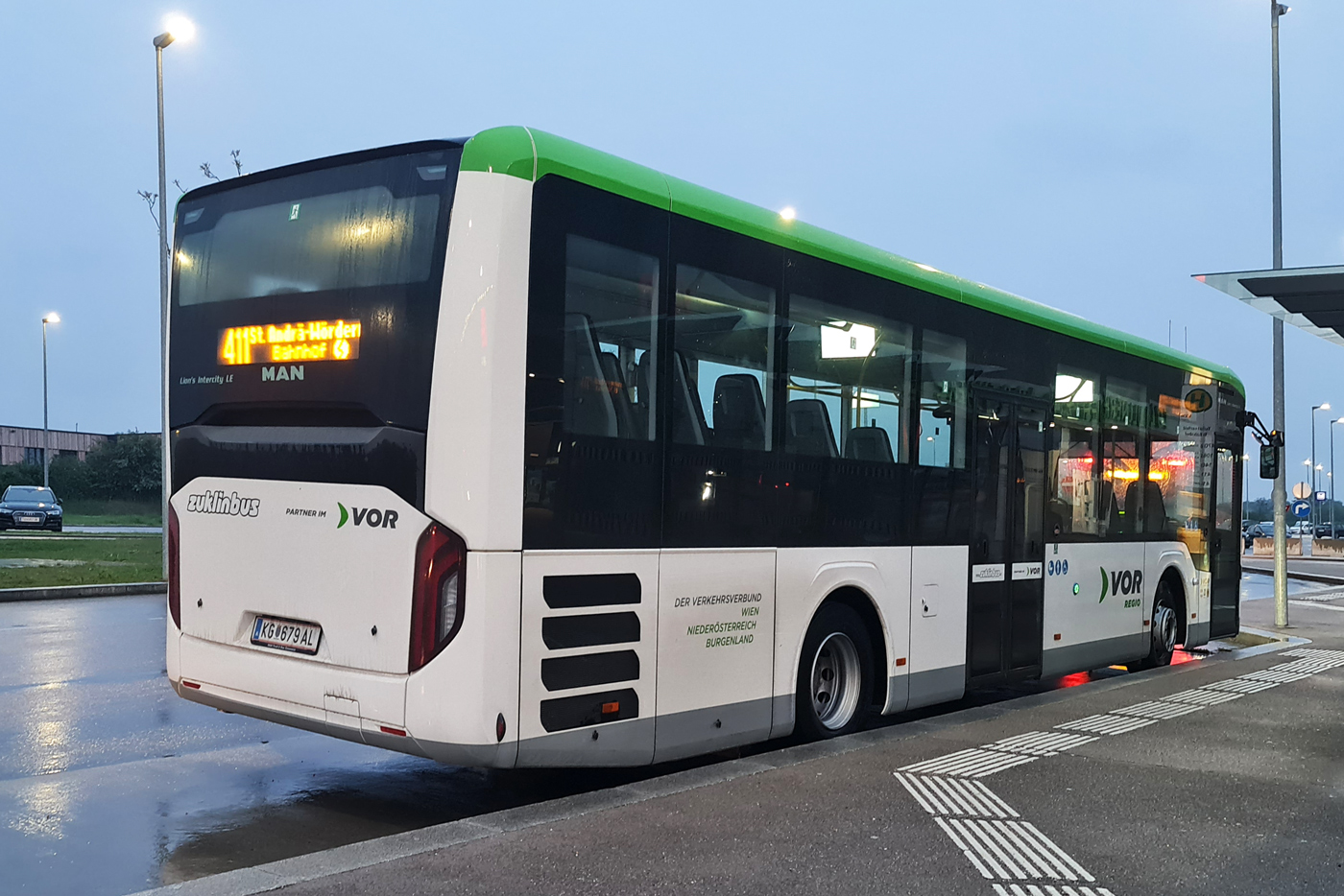 Австрия, MAN 42C Lion's Intercity LE 12 LEÜ360 № KG 679 AL