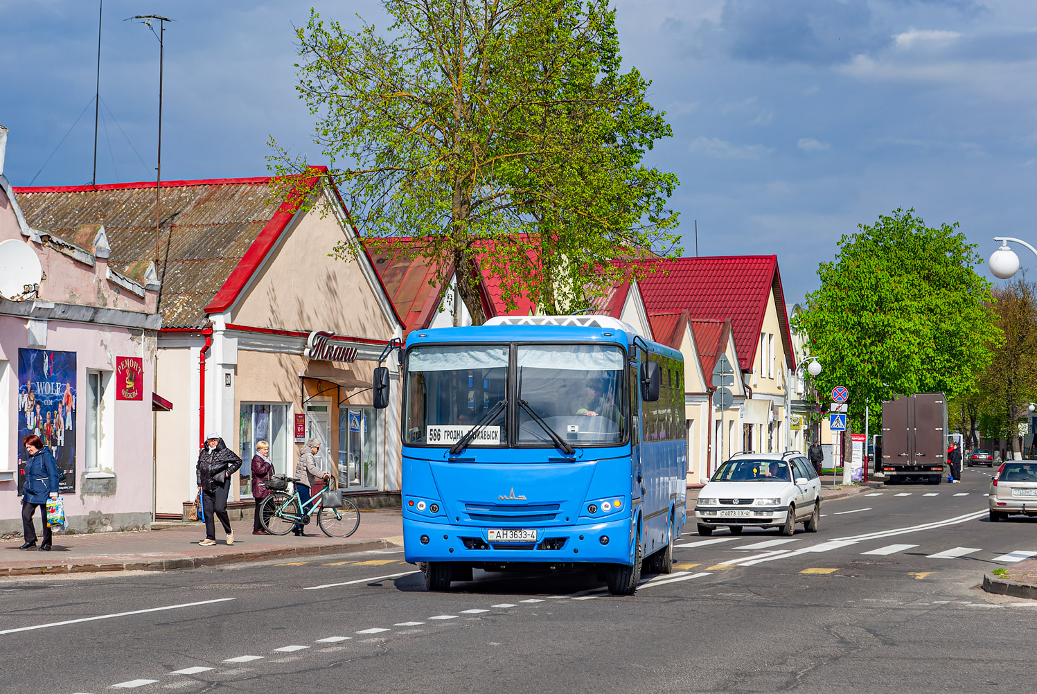 Гродненская область, МАЗ-257.040 № АН 3633-4