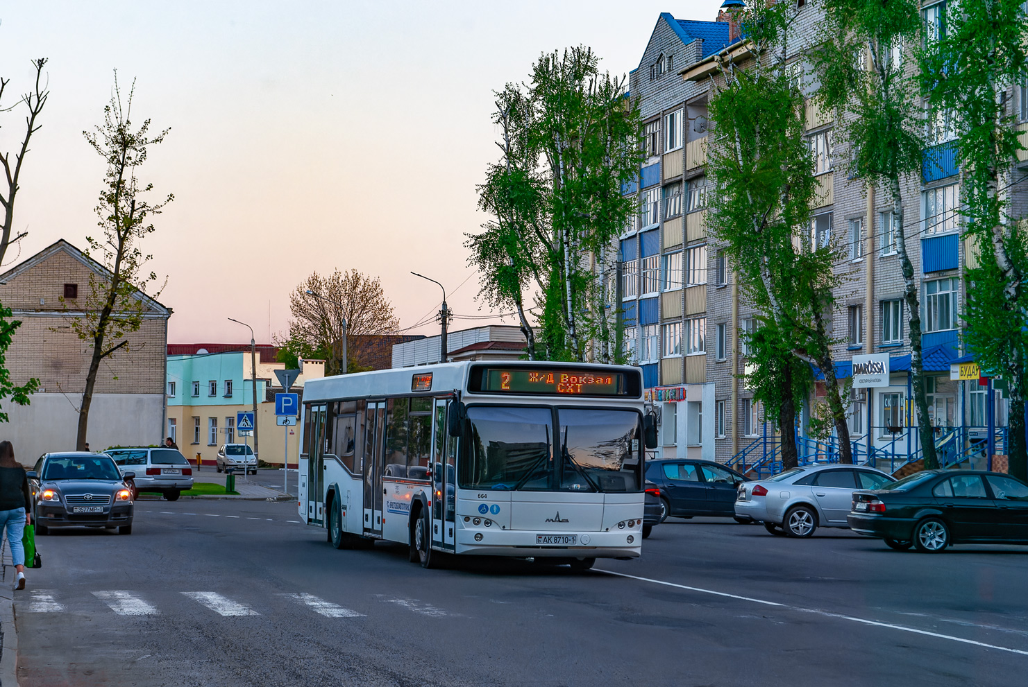 Брестская область, МАЗ-103.485 № 0664