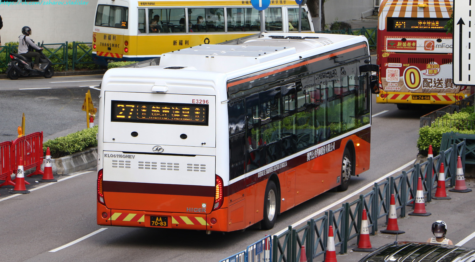 Китай, Higer KLQ6116GHEV № E3296