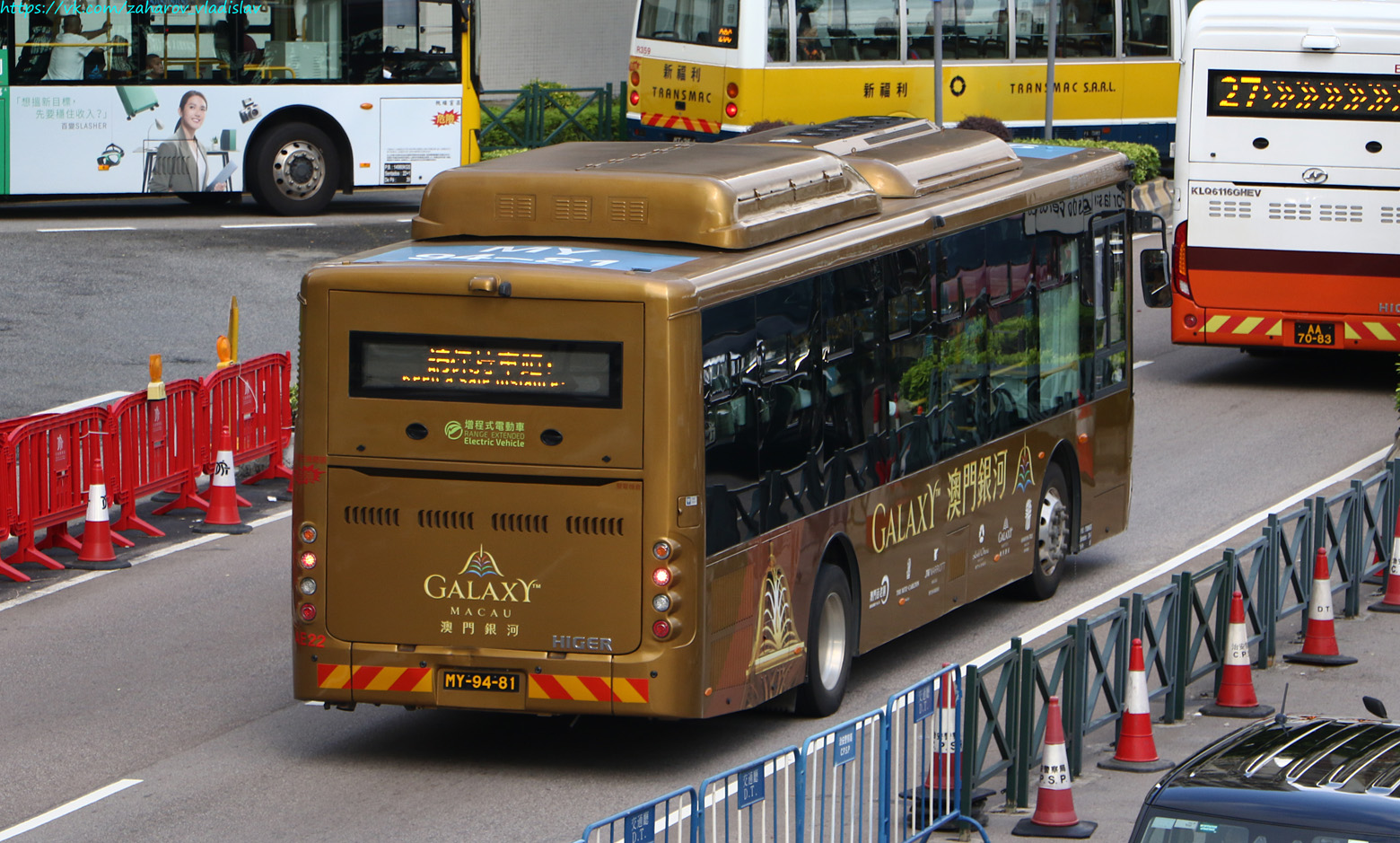 Қытай, Higer KLQ6109GQHEV5 № AE22