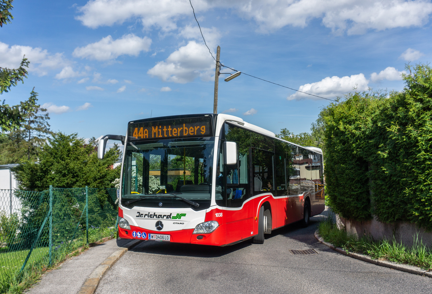 Австрия, Mercedes-Benz Citaro C2 K № 1038