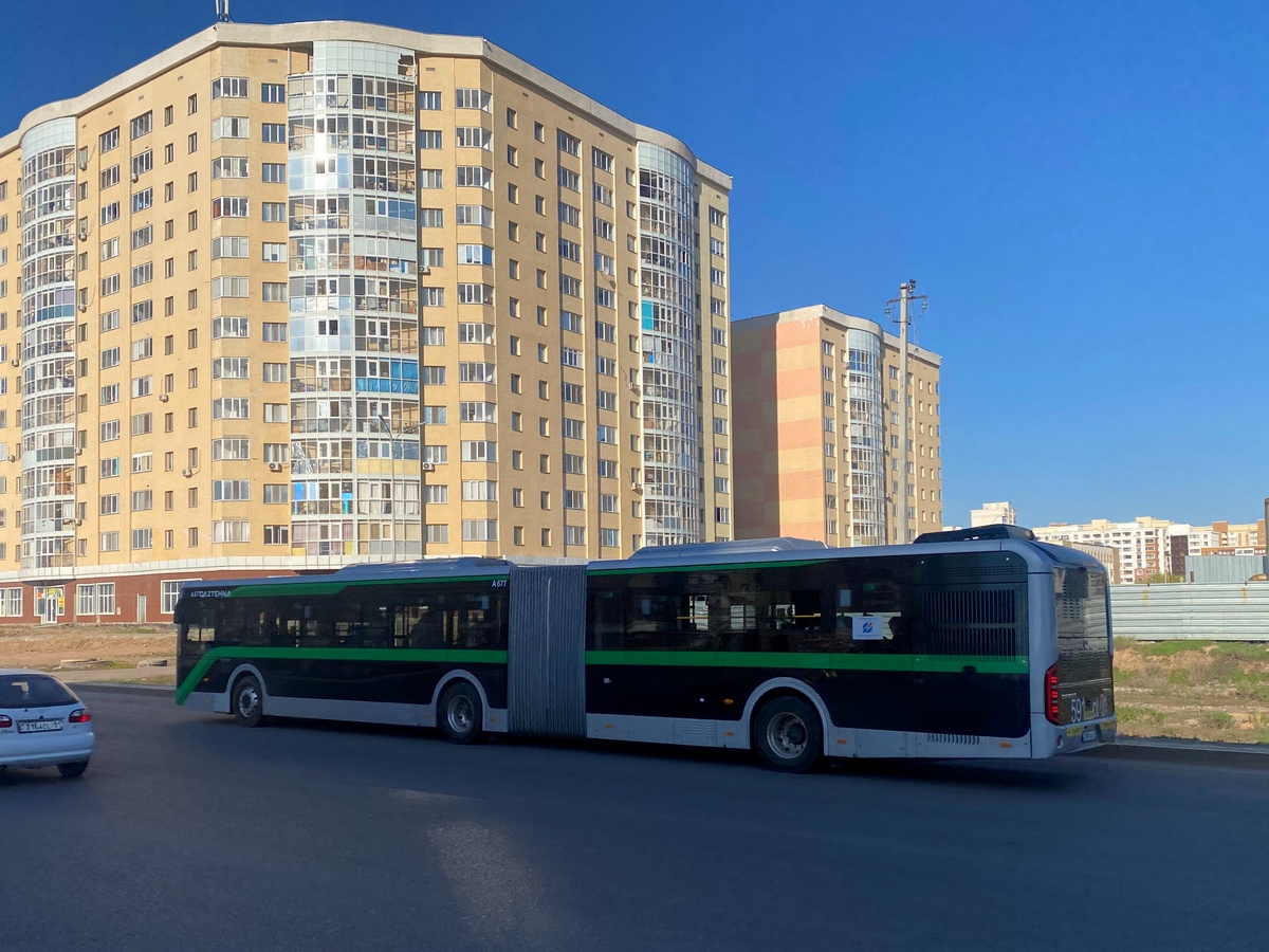 Астана, Yutong ZK6180HG (QazTehna) № A677