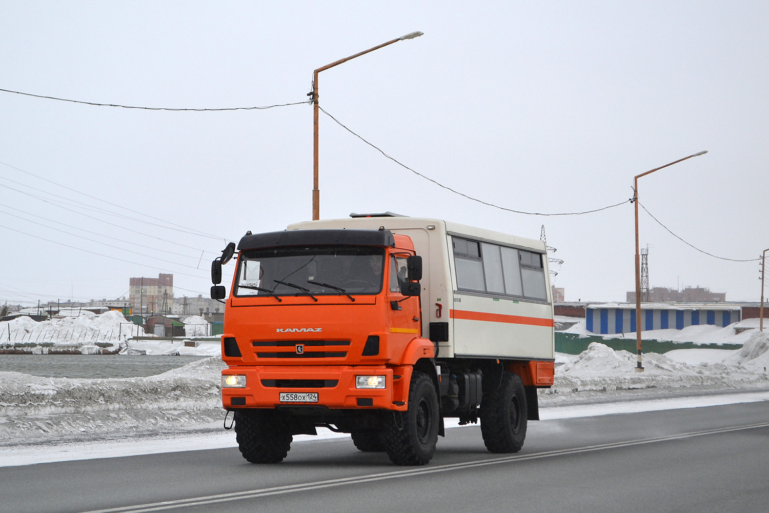 Красноярский край, НефАЗ-42111-24 № Х 558 ОХ 124