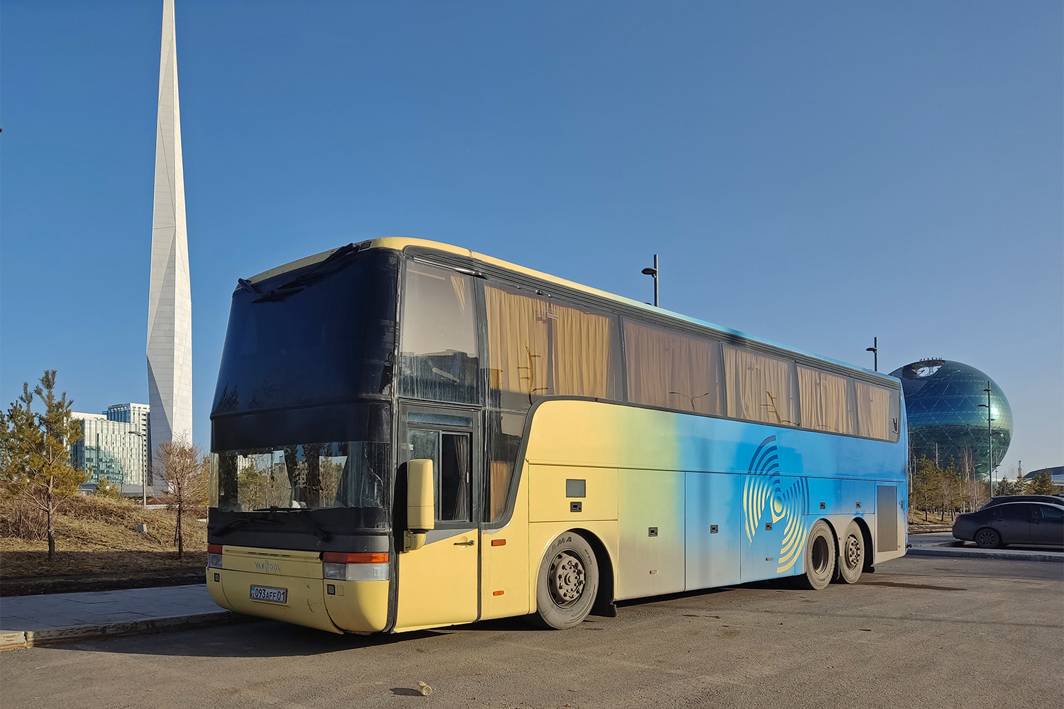 Астана, Van Hool T916 Altano № 093 AFF 01 Астана, Van Hool T916 Altano № 093 AFF 01